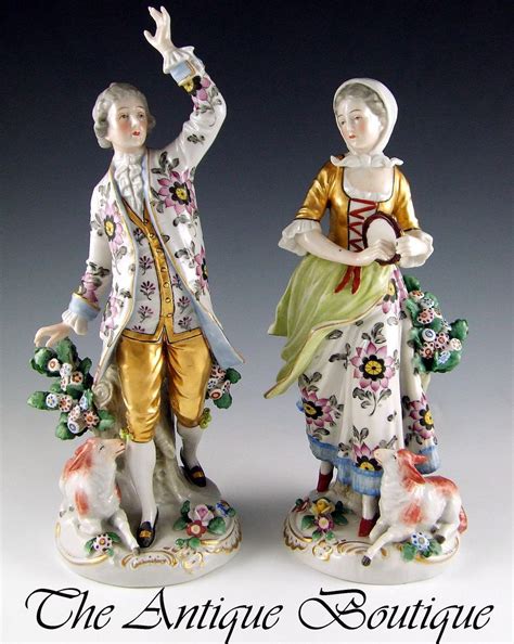 porcelain figurines germany|ceramic figurine collectibles from germany.